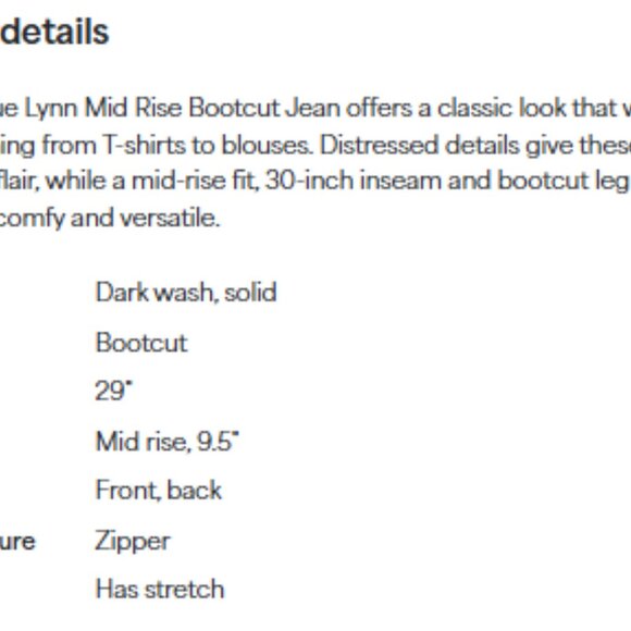 Judy Blue Lynn Bootcut Jeans - Picture 5 of 8